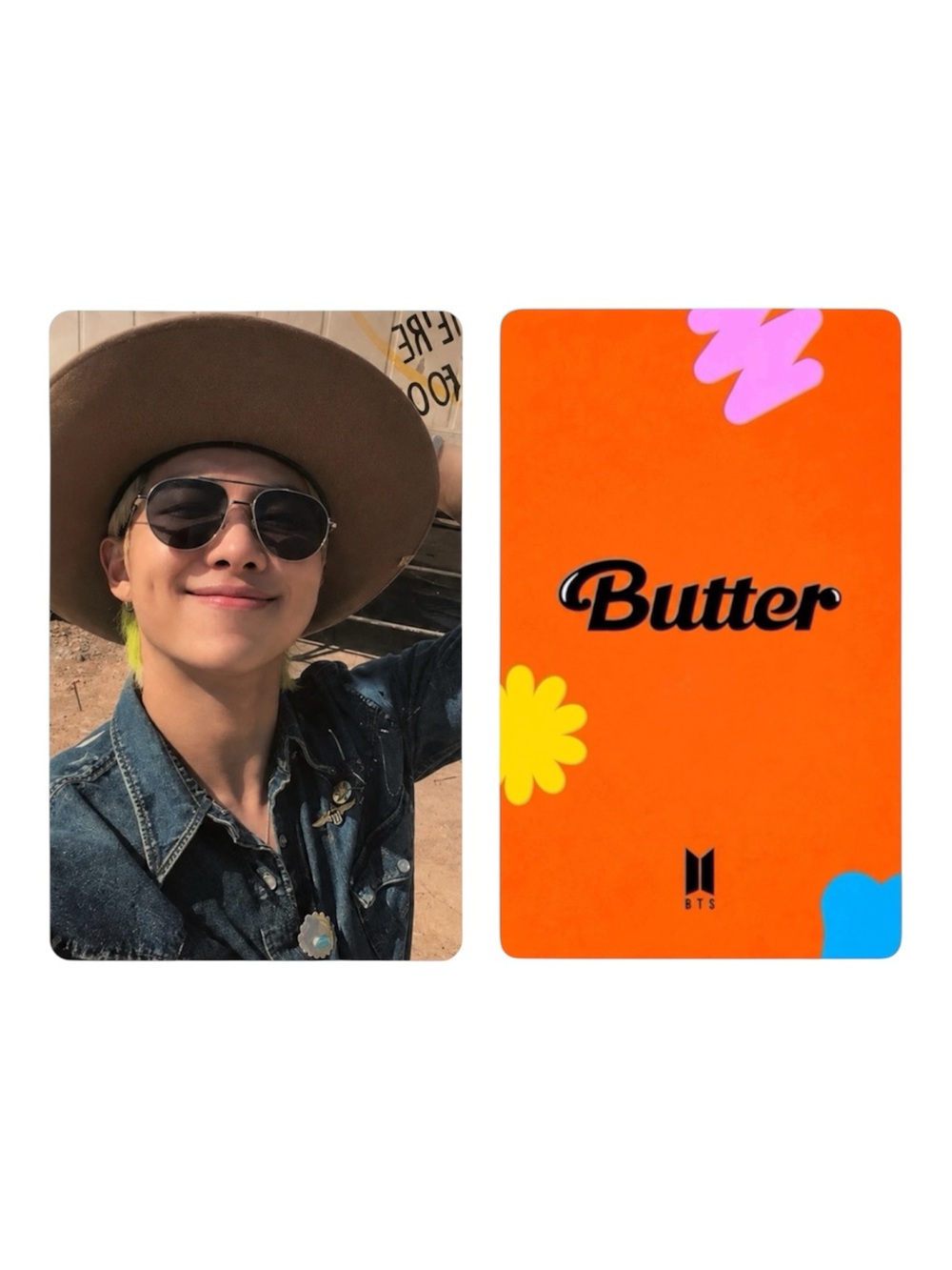 OFFICIAL BTS BUTTER M2U RECORDS LUCKY DRAW RM PHOTOCARD - BRAND NEW